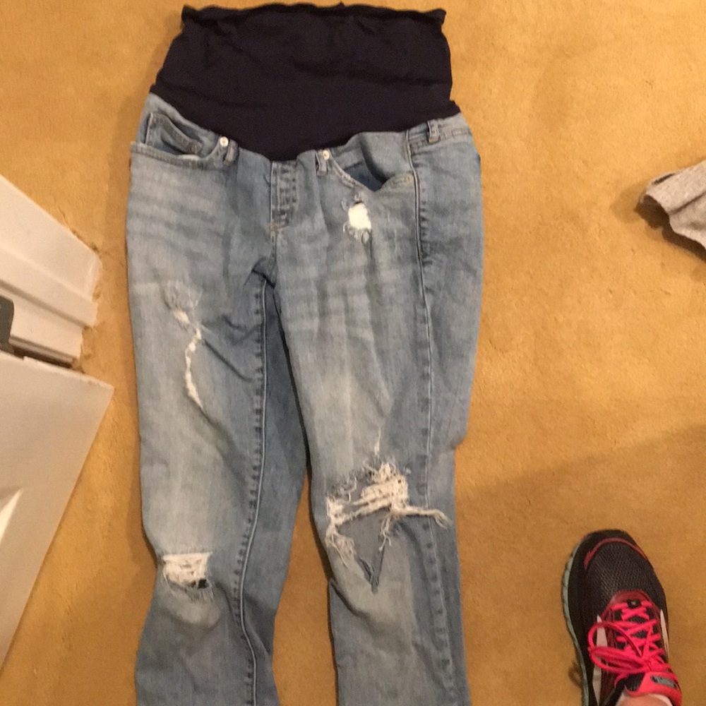 Gap maternity jeans